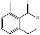 Benzoyl chloride, 2-ethyl-6-methyl- (9CI) Structure