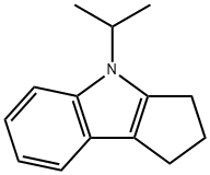 Cyclopent[b]indole, 1,2,3,4-tetrahydro-4-(1-methylethyl)- (9CI) Structure