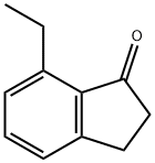 1H-Inden-1-one, 7-ethyl-2,3-dihydro- (9CI) 구조식 이미지