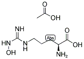 H-ARG(OH)-OH ACOH Structure