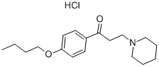 Dyclonine hydrochloride 구조식 이미지
