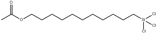 11-ACETOXYUNDECYLTRICHLOROSILANE Structure