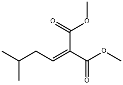 3-Methylbutylidenemalonic acid dimethyl ester Structure