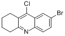 7-BROMO-9-CHLORO-1,2,3,4-TETRAHYDRO-ACRIDINE 구조식 이미지
