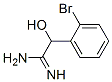 Benzeneethanimidamide,  2-bromo--alpha--hydroxy- Structure