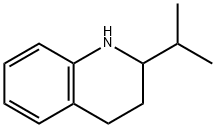 퀴놀린,1,2,3,4-테트라하이드로-2-(1-메틸에틸)-(9Cl) 구조식 이미지