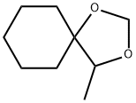 1,3-Dioxaspiro[4.5]decane,  4-methyl- Structure