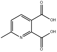 6-METHYL-2,3-PYRIDINEDICARBOXYLIC ACID Structure
