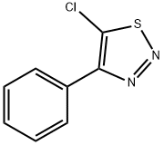 5-CHLORO-4-PHENYL-1,2,3-THIADIAZOLE Structure
