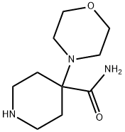 4-모르폴리노피페리딘-4-카르복사미드 구조식 이미지