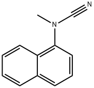 N-(1-나프틸)-N-시아노메틸아민 구조식 이미지