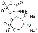 D-Glucosamine-3,6-di-O-sulphatedisodiumsalt Structure