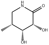 2-Piperidinone, 3,4-dihydroxy-5-methyl-, (3R,4R,5R)- (9CI) 구조식 이미지