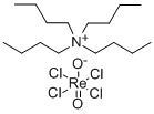 TETRABUTYLAMMONIUM TETRACHLOROOXORHENATE(V) Structure