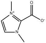 1,3-비스(메틸)이미다졸륨-2-카르복실레이트 구조식 이미지