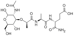 Muramyl Dipeptide 구조식 이미지