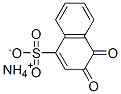 3,4-디히드로-3,4-디옥소-1-나프탈렌술폰산암모늄염 구조식 이미지