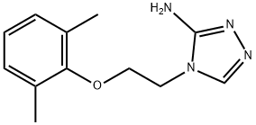 4-[2-[(2,6-Dimethylphenyl)oxy]ethyl]-4H-1,2,4-triazol-3-amine Structure