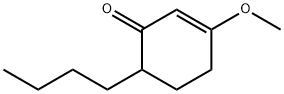 6-Butyl-3-methoxy-2-cyclohexen-1-one Structure