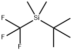 (1,1-diMethylethyl)diMethyl(trifluoroMethyl)-Silane Structure