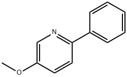 5-메톡시-2-페닐피리딘 구조식 이미지