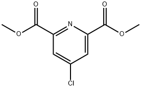 dimethyl 4-chloropyridine-2,6-dicarboxylate 구조식 이미지