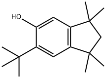 6-(tert-부틸)-1,1,3,3-테트라메틸인단-5-올 구조식 이미지