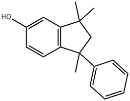 1,3,3-trimethyl-1-phenylindan-5-ol Structure