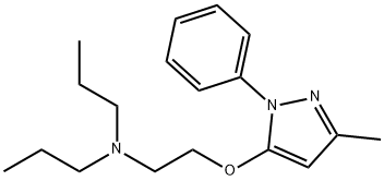 5-[2-(Dipropylamino)ethoxy]-3-methyl-1-phenyl-1H-pyrazole Structure