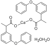 페노프로펜 칼슘, 이수화물 구조식 이미지