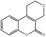 1,4-dihydro-2H,5H-pyrano[3,4-c][1]benzopyran-5-one Structure