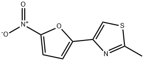 2-METHYL-4-(5-NITRO-2-FURYL)THIAZOLE Structure