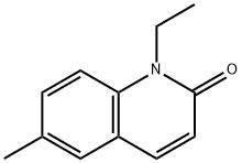 1-Ethyl-6-methyl-2(1H)-quinolinone Structure