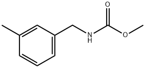 카르밤산,[(3-메틸페닐)메틸]-,메틸에스테르(9CI) 구조식 이미지