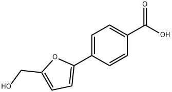 4-(5-HYDROXYMETHYL-FURAN-2-YL)-BENZOIC ACID Structure