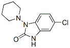 5-Chloro2,3DiHydro1(PiperidinYl)1HBenzimidazole-2-One 구조식 이미지
