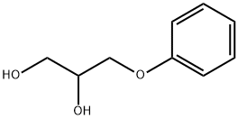 3-Phenoxy-1,2-propanediol Structure