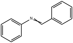 N-Benzylideneaniline 구조식 이미지