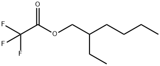 Acetic acid, 2,2,2-trifluoro-, 2-ethylhexyl ester Structure