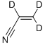 ACRYLONITRILE (D3) Structure