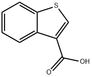 1-Benzothiophene-3-carboxylic acid Structure