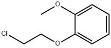 2-(2-METHOXYPHENOXY)ETHYL CHLORIDE 구조식 이미지