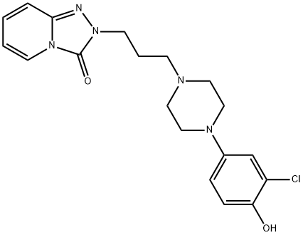4-Hydroxytrazodone Structure