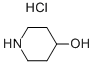 4-Hydroxypiperidine hydrochloride Structure