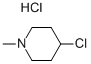 4-Chloro-1-methylpiperidine hydrochloride Structure