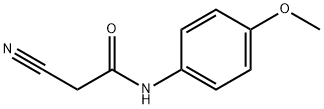 2-CYANO-N-(4-METHOXYPHENYL)ACETAMIDE Structure