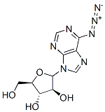 9-arabinofuranosyl-6-azidopurine Structure