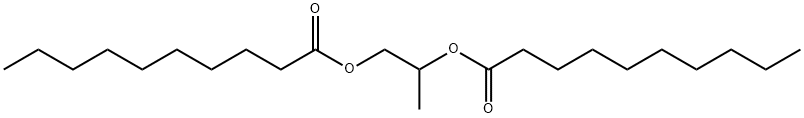 propylene didecanoate Structure