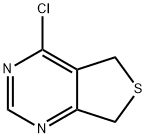 4-chloro-5,7-dihydrothieno[3,4-d]pyrimidine 구조식 이미지