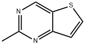 Thieno[3,2-d]pyrimidine, 2-methyl- (9CI) Structure